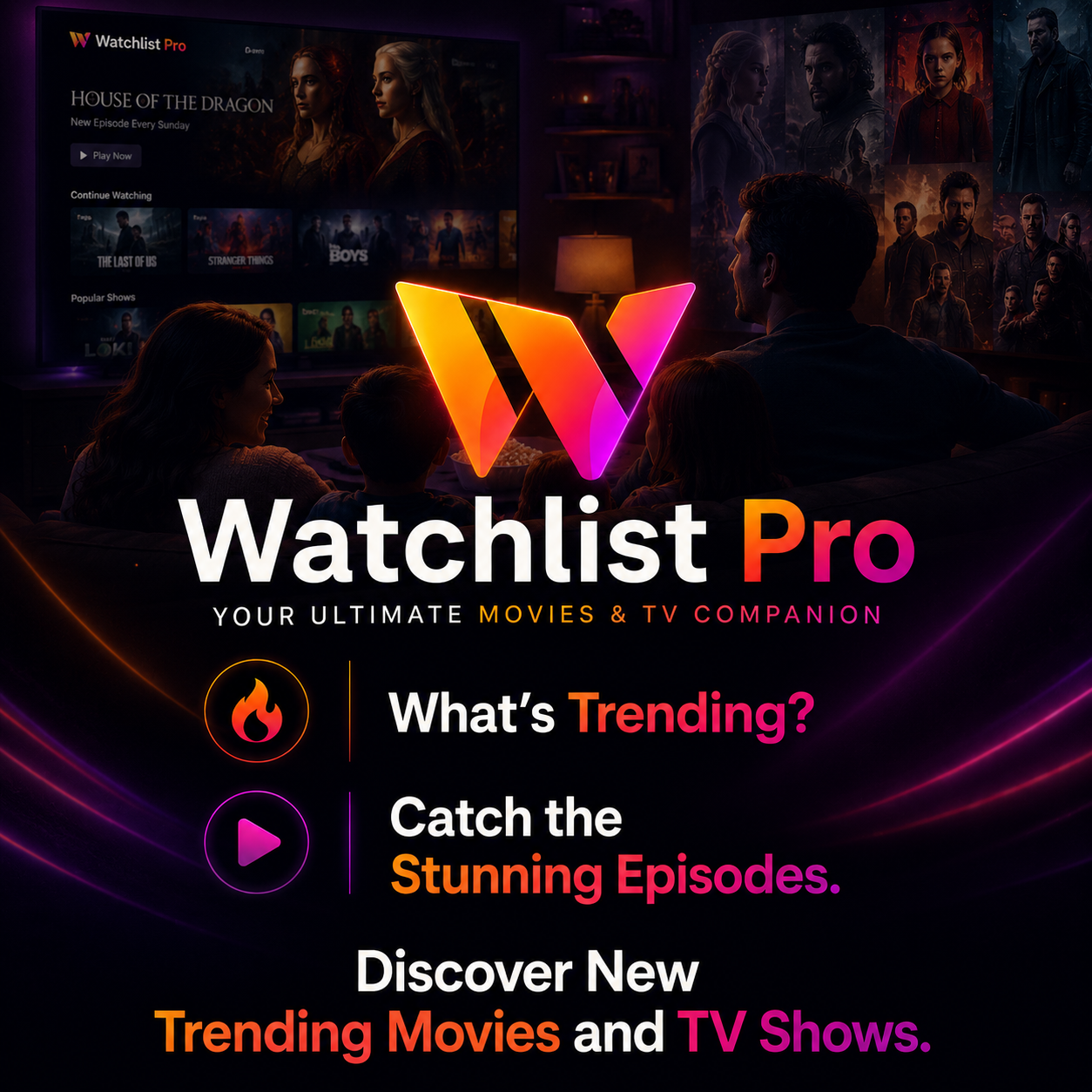 Watchlist Pro- Watch Everything Smarter